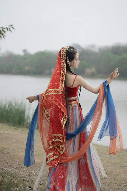 Princess of Western Xia 西夏王妃 - Dunhuang Fairies Feitian Tang Dynasty Costume