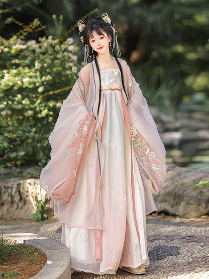 Fleur - Tang Dynasty Style Hanfu Dress Heziqun