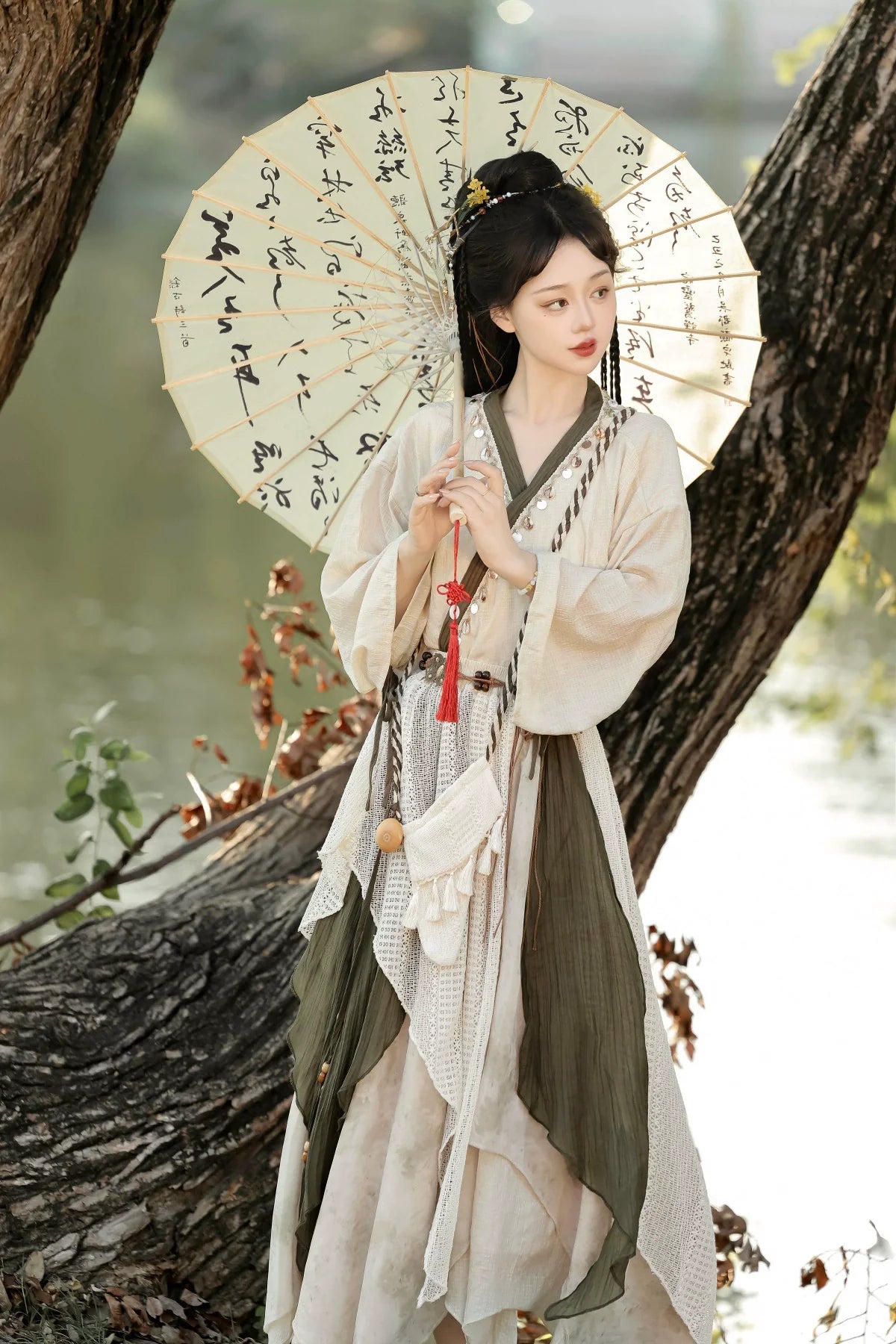 New Chinese Style, Modern Hanfu, Travelling Lotus