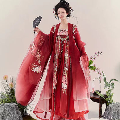 Drunken Winds - Tang Dynasty Style Hanfu Dress Heziqun