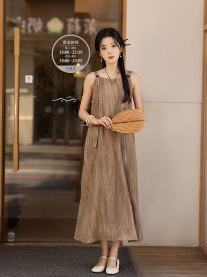 Autumn Scroll 随己欢 - Ming Dynasty Inspired Sundress (Preorder)