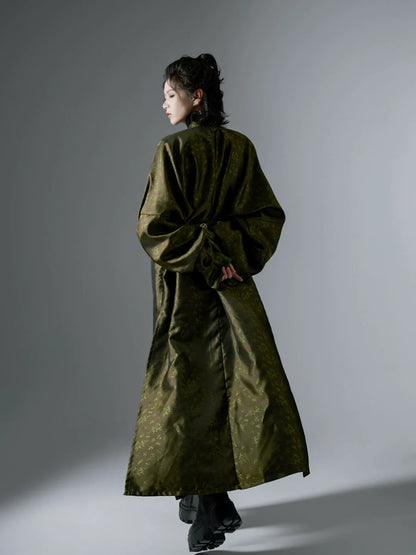 Tang Dynasty Hanfu Robe - Listen to the Rain 听雨 (Preorder)