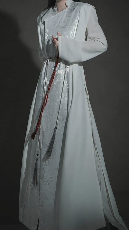 New Chinese Style Reversible Coat - Thousand Verse 千字文 (Preorder)