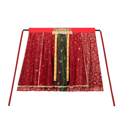 Snow Flame 雪焰 - Modern Tang Dynasty Dunhuang Festive Outfit