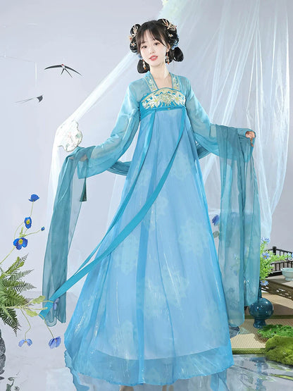 Qingqing 卿卿 - Tang Dynasty Style Qixiong Ruqun