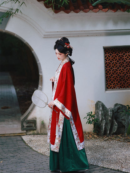Immortal Garden 仙苑 - Song Dynasty Style Qiyao Ruqun Hanfu