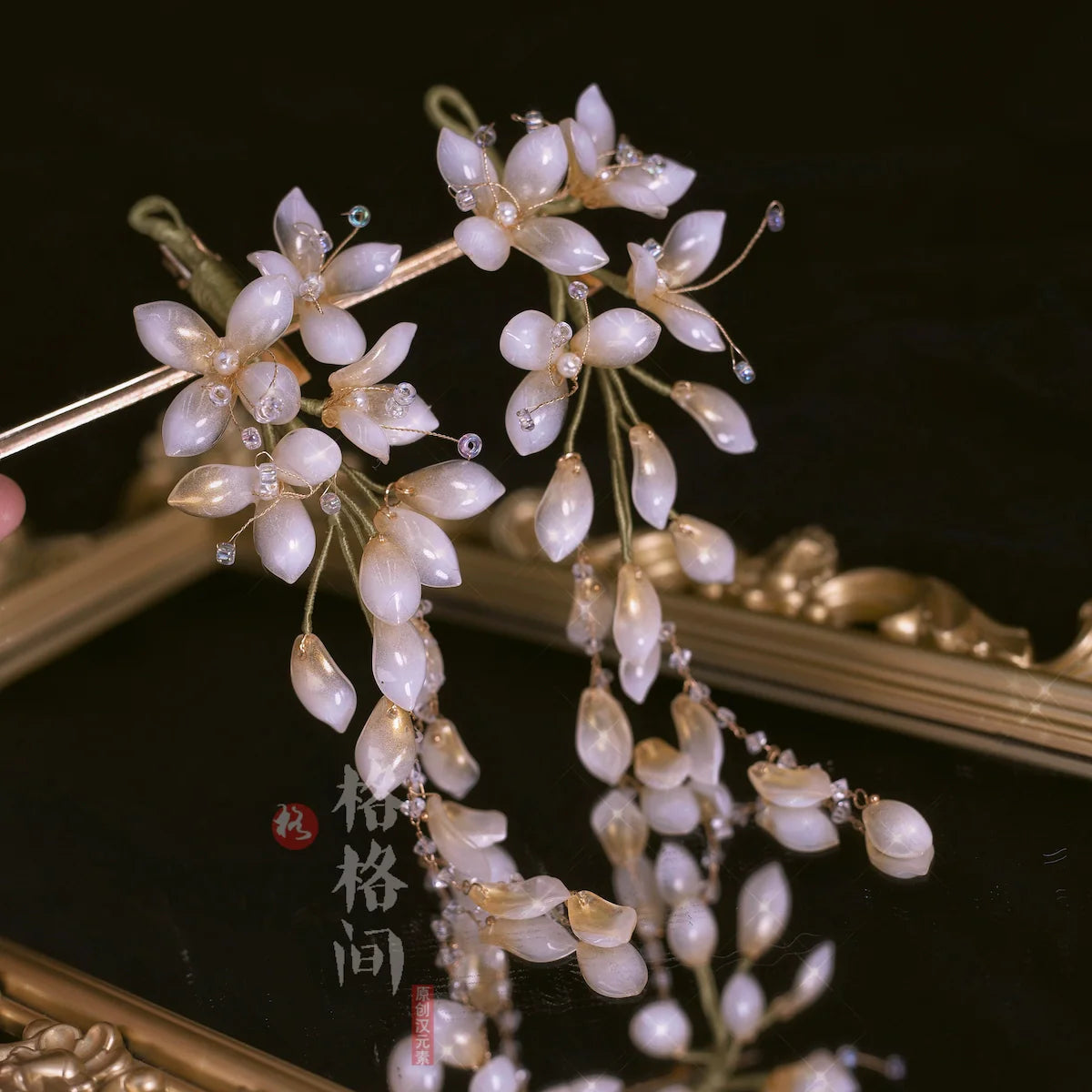Hair Pins: Spring Rain
