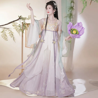 Flower Feather 花羽 - Tang Dynasty Modern Style Qixiong Ruqun