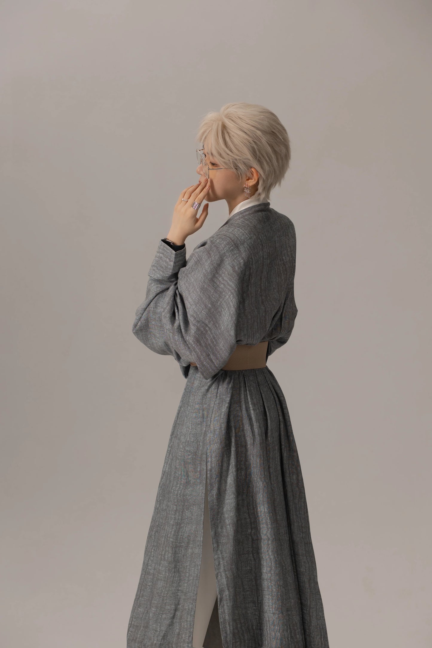 Tang Dynasty Hanfu Robe - Wuwei 无为