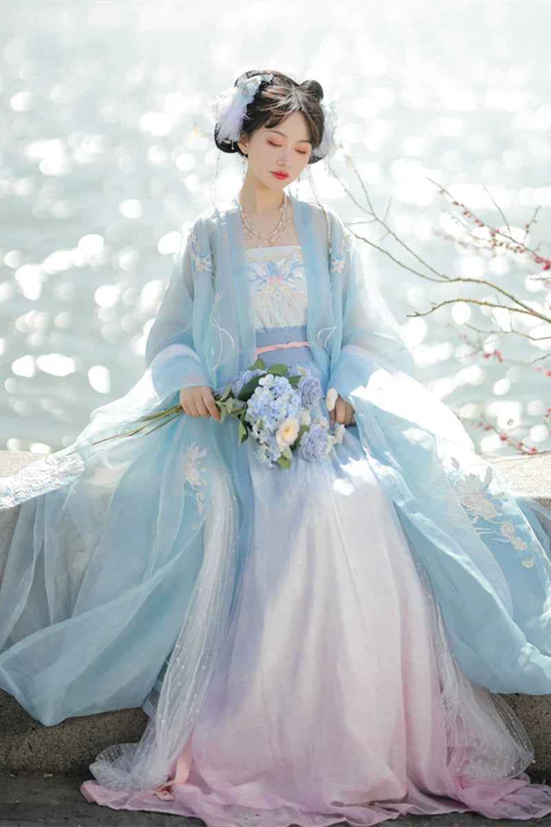 Chang'E - Tang Dynasty Style Hanfu Dress Heziqun