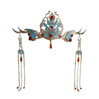 Chinese Wedding Hair Accessories: Magpie Phoenix