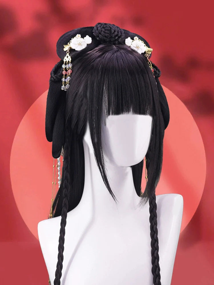 Purple Grace - Chinese Style Hair Wig for Hanfu