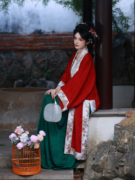 Immortal Garden 仙苑 - Song Dynasty Style Qiyao Ruqun Hanfu