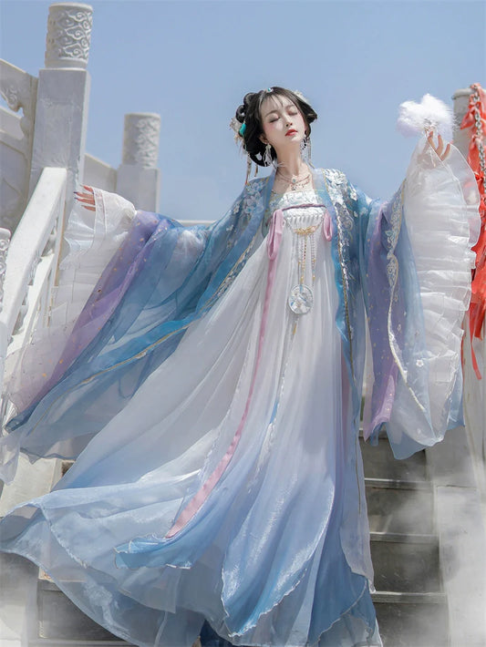 Qingyu Fairy 青羽仙子 - Tang Dynasty Style Qixiong Ruqun