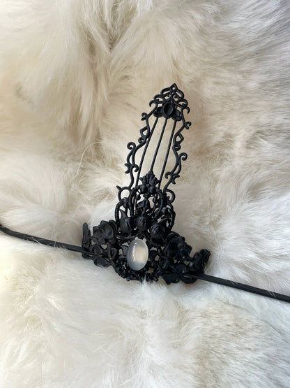 Night Shadow - Unisex Hanfu Hair Crown