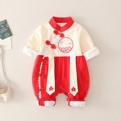 Dream - Cheongsam Style Baby Onesies for Girls