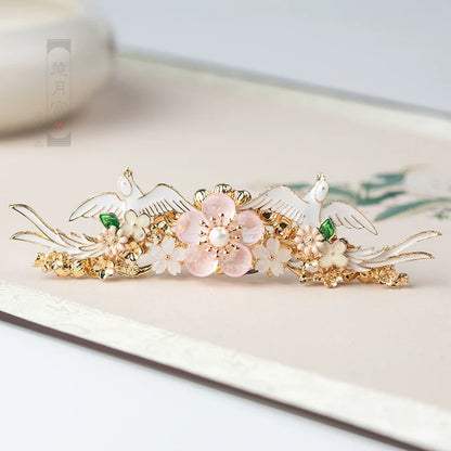 Hanfu Hair Accessories Set: Cranes