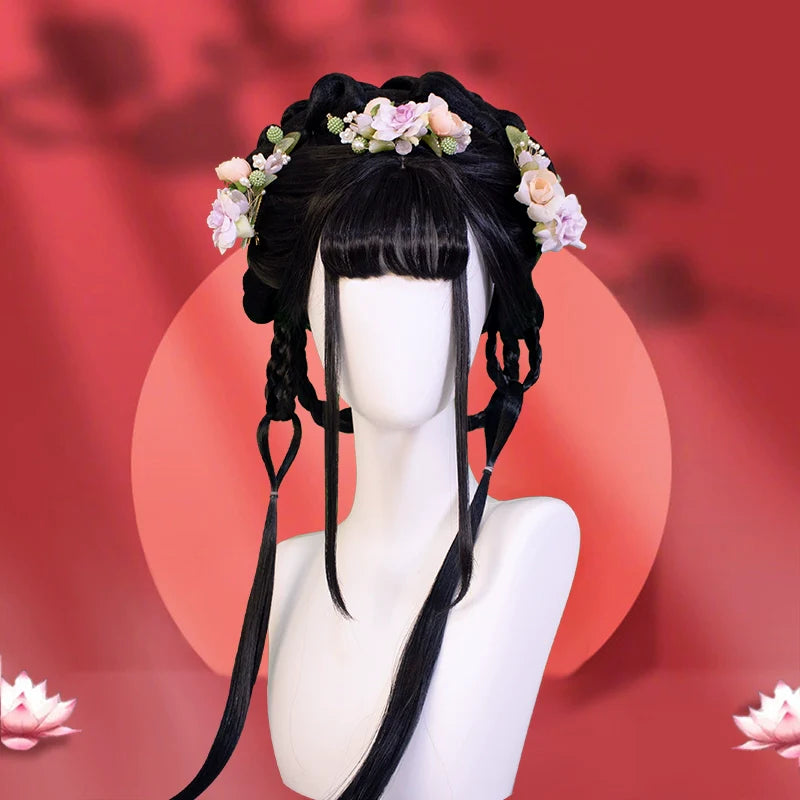 Spring Tour - Chinese Style Hair Wig for Hanfu