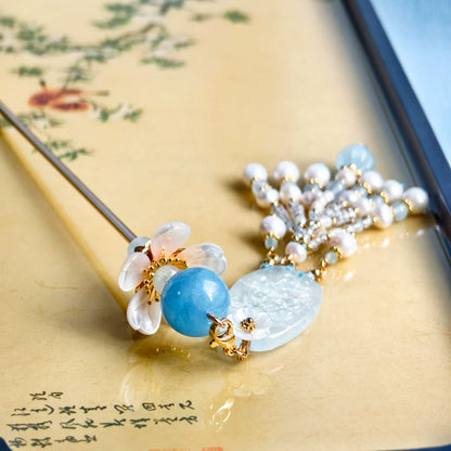 Hair Stick: River He