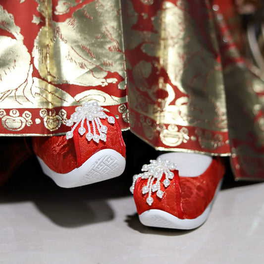 Rebecca - Traditional Brocade Hanfu Shoes