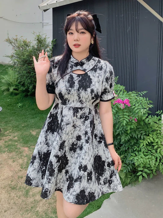 Luna - New Chinese Style Cheongsam Dress