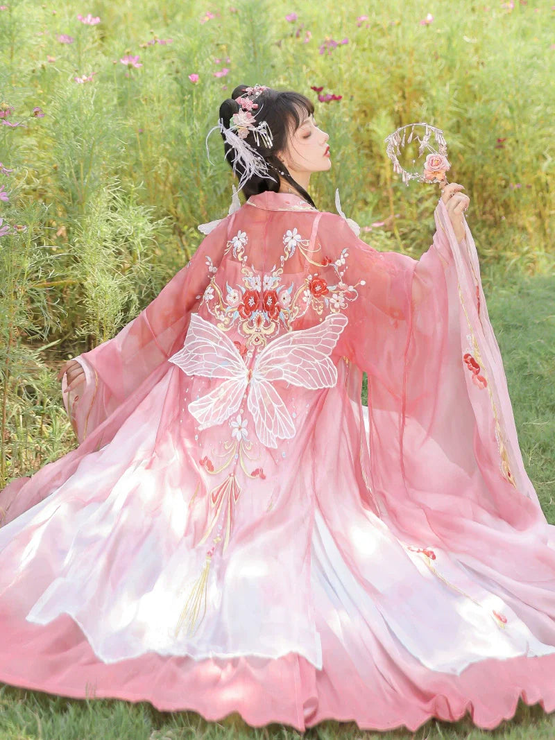 Flying Flower 飞花令 - Tang Dynasty Style Hanfu Dress Heziqun