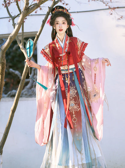 Luoshen 洛仙 - Wei Jin Goddess Style Qiyao Ruqun Mythology Costume (Preorder)