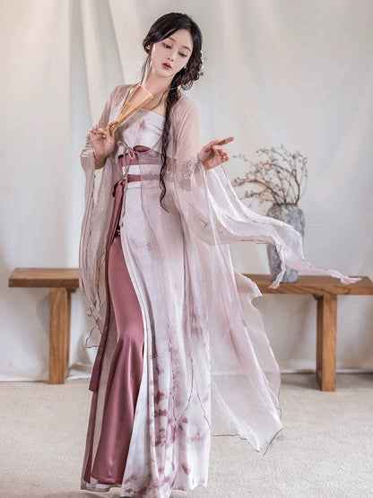 Song Dynasty x Modern Hanfu: Rouge Snow 胭脂雪 (Preorder)