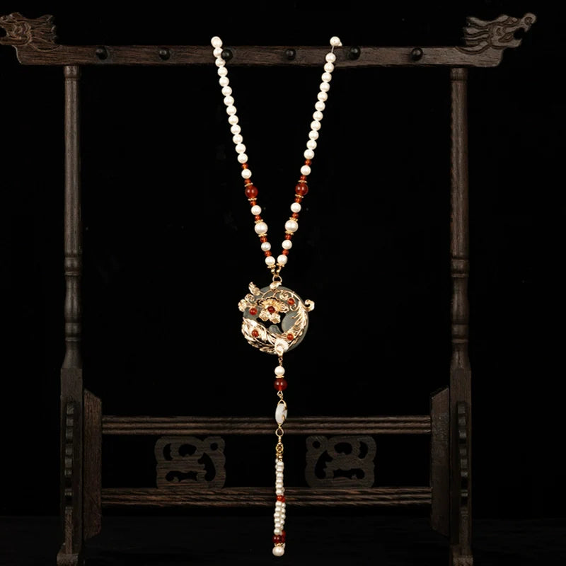 Flower Knows Chinese Style Necklace
