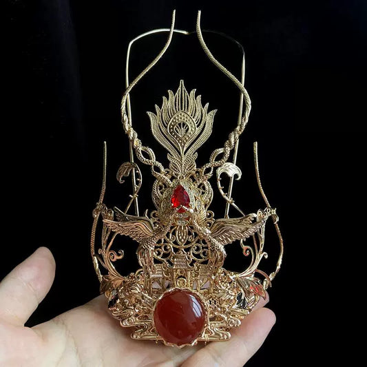 Eclipses Gaze  - Unisex Hanfu Hair Crown