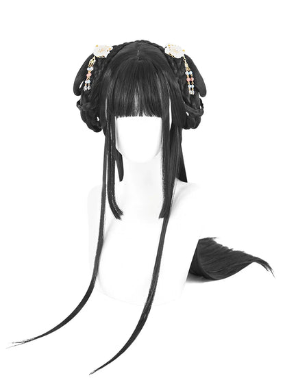 Bright Pearl - Chinese Style Hair Wig for Hanfu