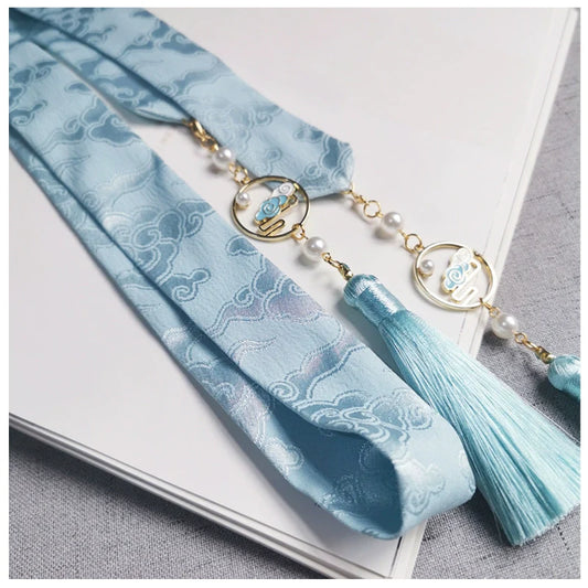 Hair Ties: Floating Clouds