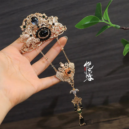 Hanfu Hair Accessories Set: Yao Yue Lian