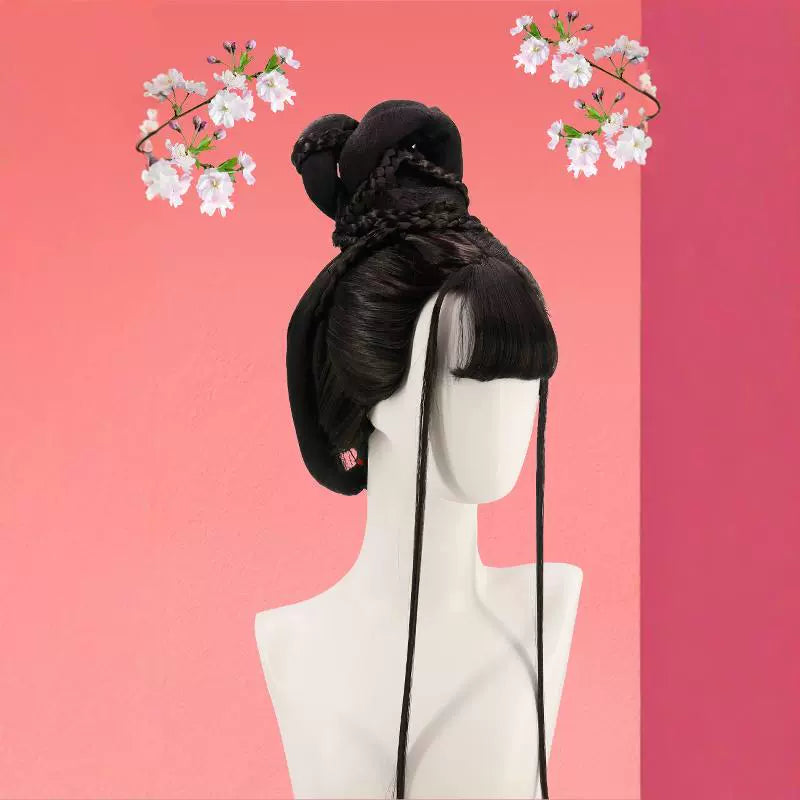 Like an Orchid - Chinese Style Hair Wig for Hanfu