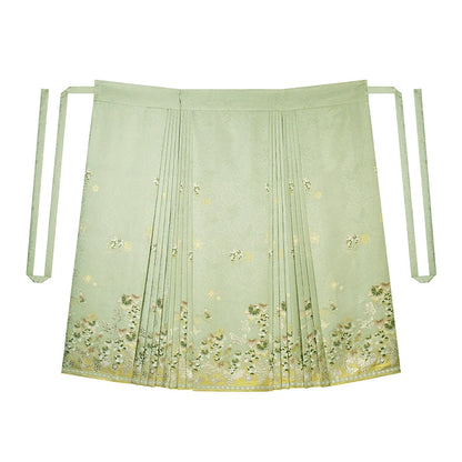 Ming Dynasty Modern Hanfu, Mamianqun, Sunshine Rose 阳光玫瑰 (Preorder)