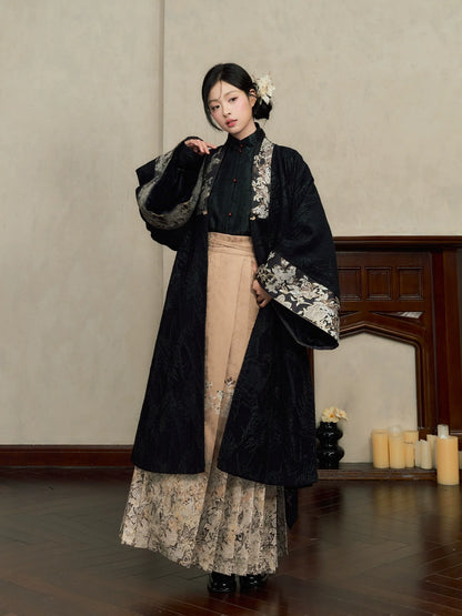 Ming Dynasty Hanfu, Aoqun, Modern, Butterfly Seeking Wind 蝶寻风序 (Preorder)