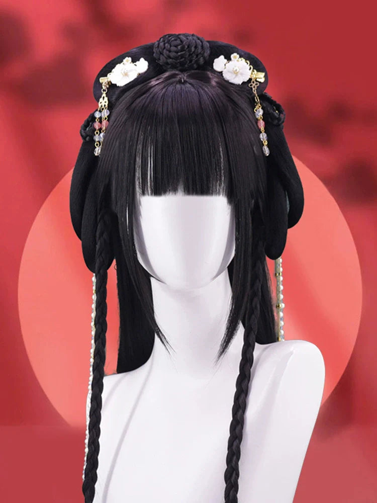 Purple Grace - Chinese Style Hair Wig for Hanfu