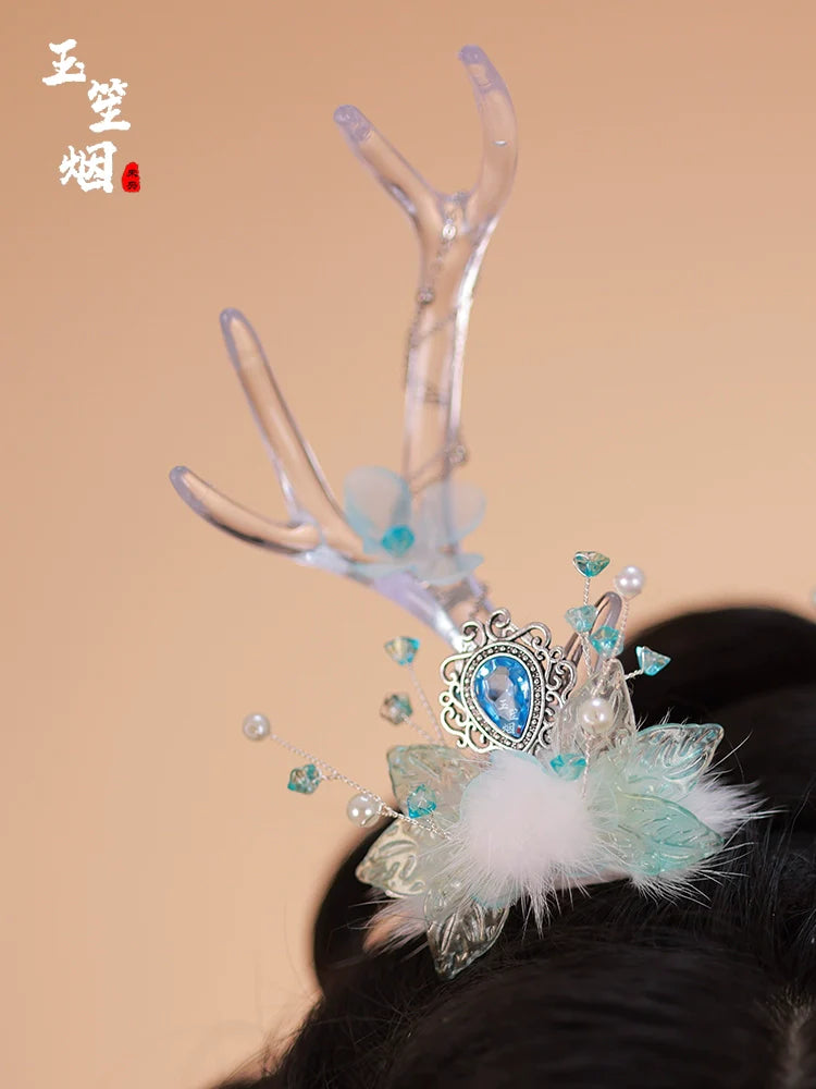 Hair Clips: Festive Dragon