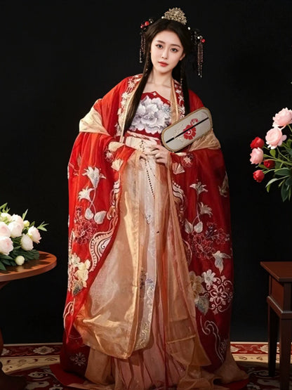 Luochuan 洛川 - The Tang Dynasty Wedding, Bridal Gown (Preorder)