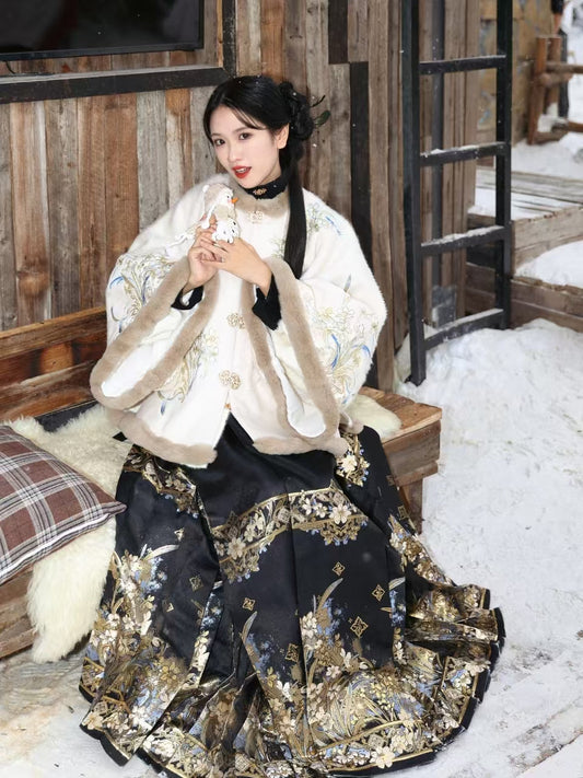 Immortal Lingjing 凌净仙 - Mamianqun Ming Dynasty Hanfu Set