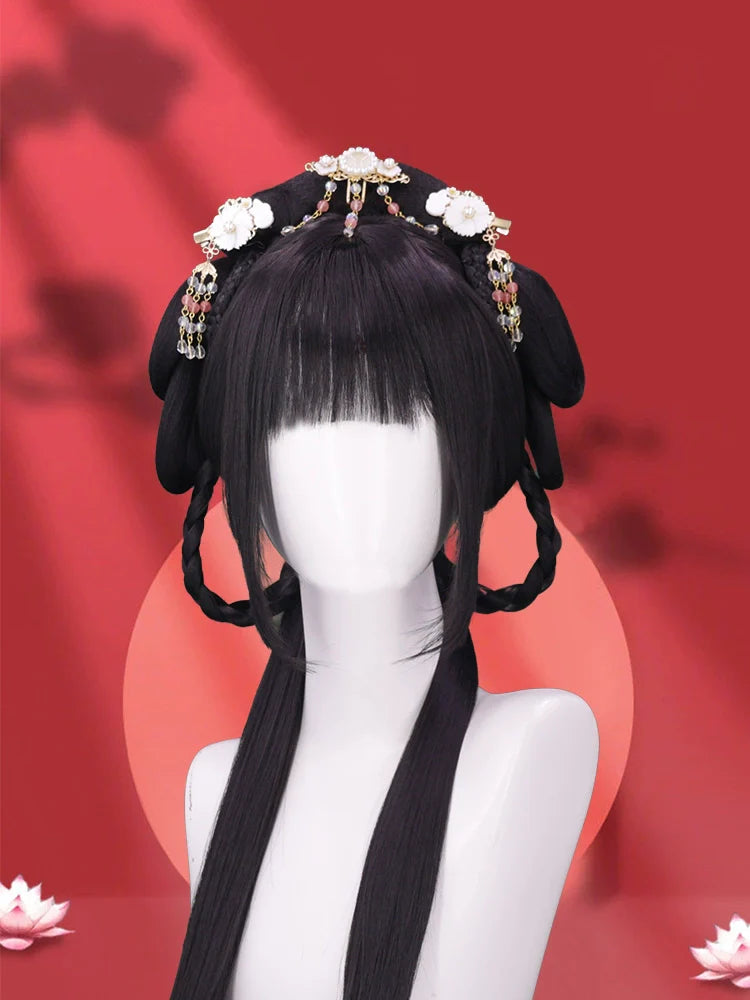 Beautiful Jade - Chinese Style Hair Wig for Hanfu