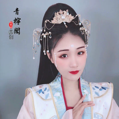 Hanfu Hair Accessories Set: Linyu