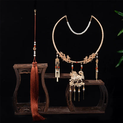 Unicorn Chinese Style Necklace