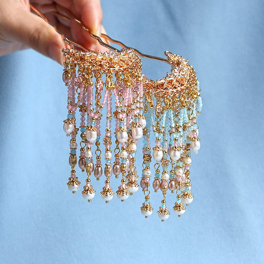 Hair Pins: Pearl Princess