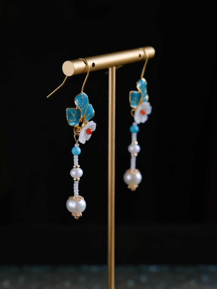 Royal Tassels Chinese Style Earrings