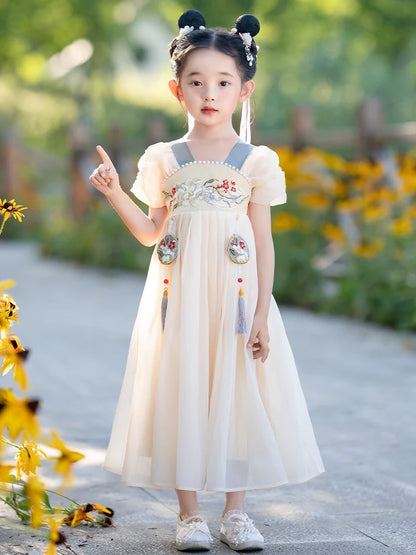 Lixia - Tang Dynasty Hanfu Dress, Fairy Costume for Girls