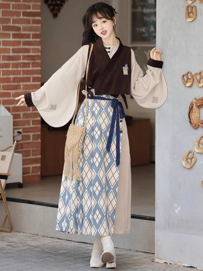 Travels in the Mountains 山间游记 - New Chinese Style Modern Ming Dynasty Hanfu