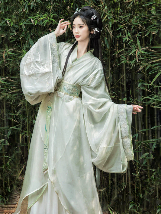 Clear Fog - Warring States and Han Dynasty Straight Hem Robe
