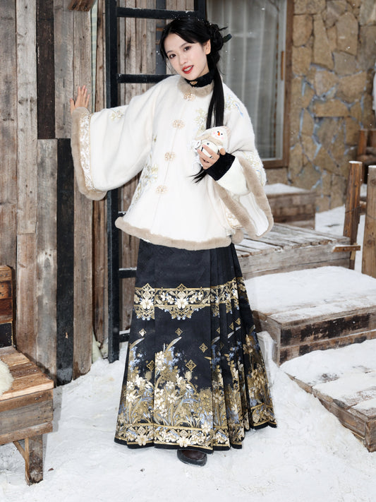 Immortal Lingjing 凌净仙 - Mamianqun Ming Dynasty Hanfu Set