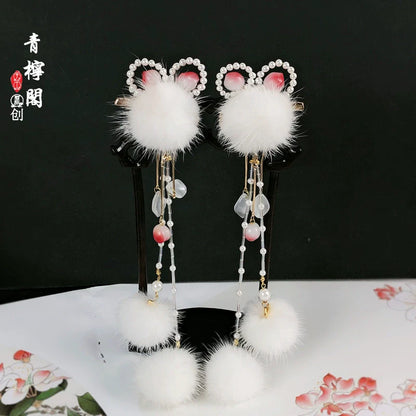 Hair Clips: Furball